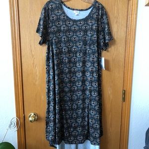 Lularoe dress size extra large short sleeved